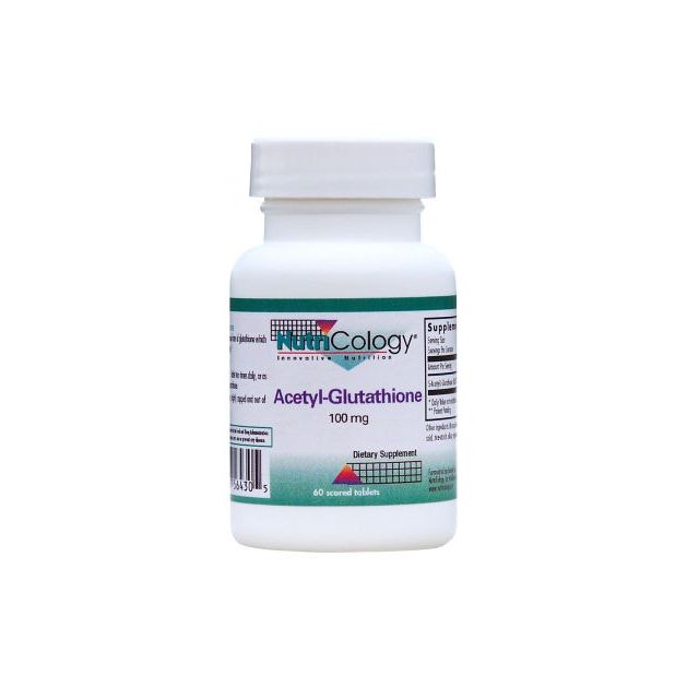 Acetyl-Glutathione 100 mg Nutricology