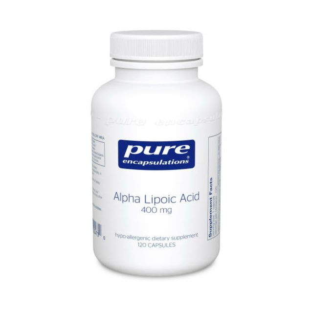 Alpha Lipoic Acid 400 mg 120 Pure Encapsulations