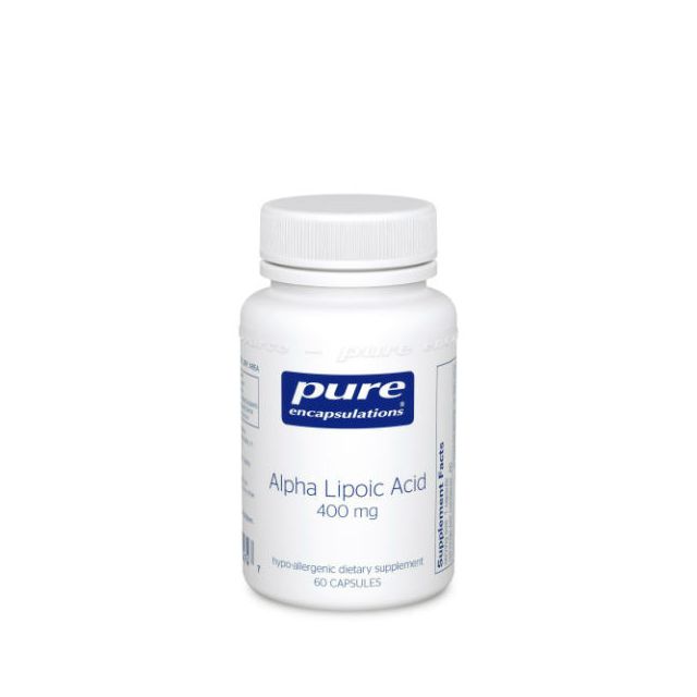 Alpha Lipoic Acid 400 mg 60 Pure Encapsulations