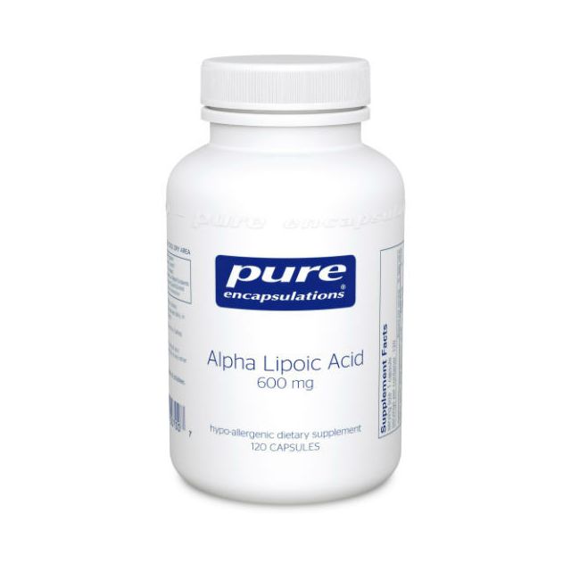 Alpha Lipoic Acid 600 mg 120 Pure Encapsulations