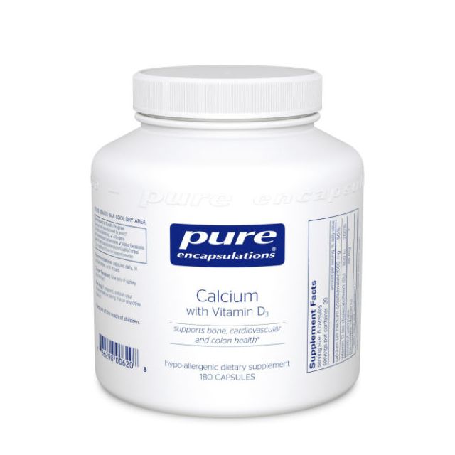 Calcium with Vitamin D3 Pure Encapsulations