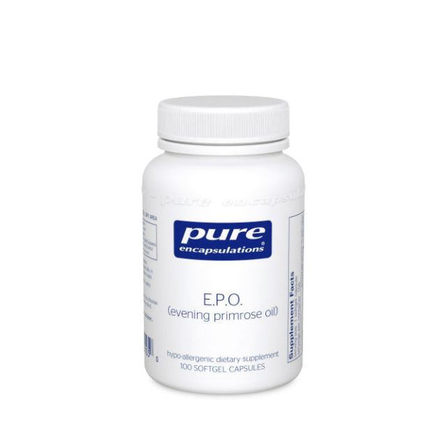 EPO (evening primrose oil) 500mg 100 caps Pure Encapsulations