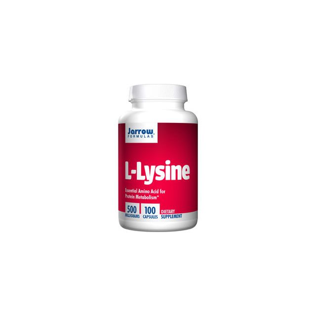 L-Lysine 500 mg 100 caps by Jarrow Formulas