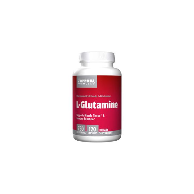 L-Glutamine 750 mg 120 caps Jarrow Formulas