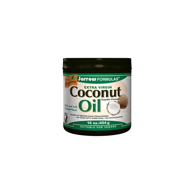 Extra Virgin Coconut Oil 16 oz by Jarrow Formulas
