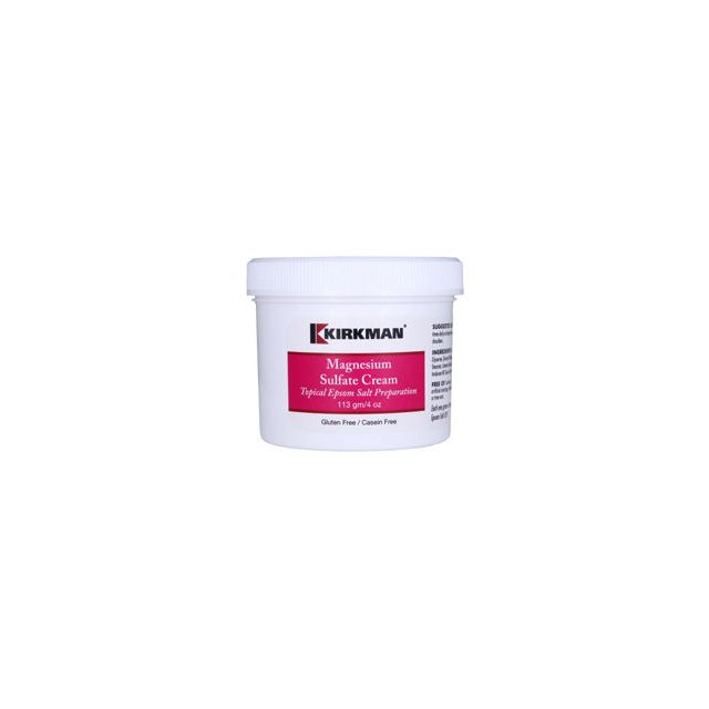 Magnesium Sulfate Cream 4 oz by Kirkman Labs