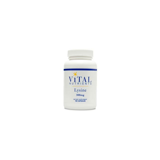 Lysine 500 mg 100 caps by Vital Nutrients