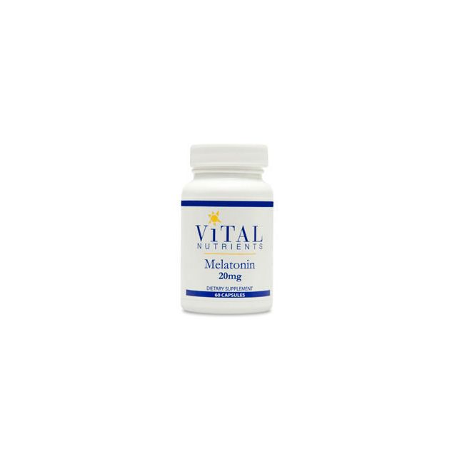 Melatonin 20mg 60 caps by Vital Nutrients