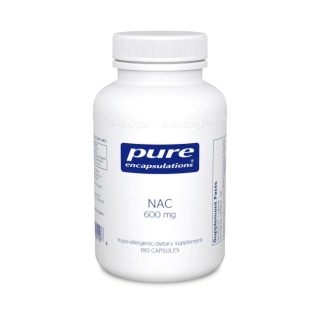 NAC (N-Acetyl-l-Cysteine) 600 mg 180 Pure Encapsulations