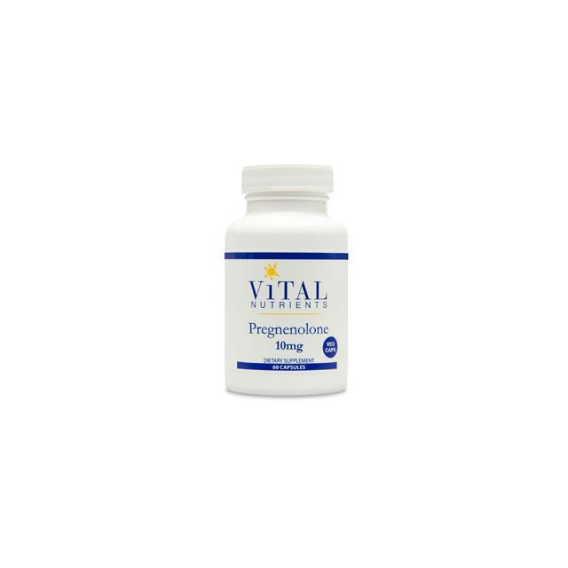 Pregnenolone 10mg 60 caps by Vital Nutrients