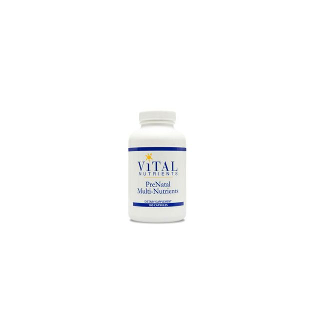 PreNatal Multi-Nutrients 180 caps by Vital Nutrients