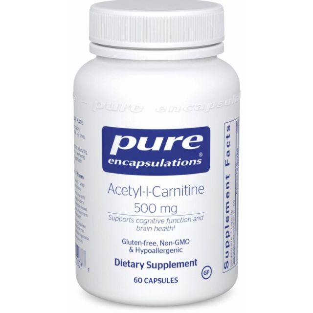 Acetyl-l-Carnitine 500 mg Pure Encapsulations