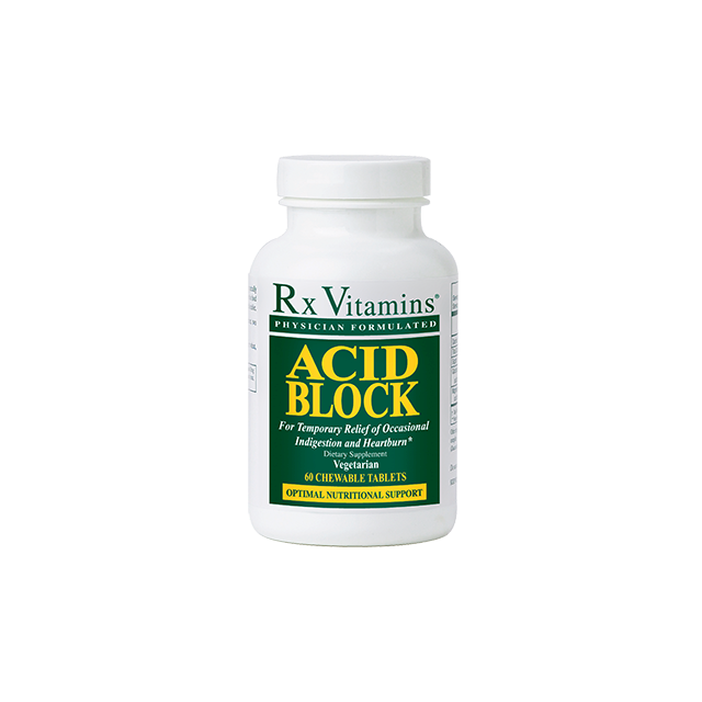 Acid Block 60 chew tabs Rx Vitamins
