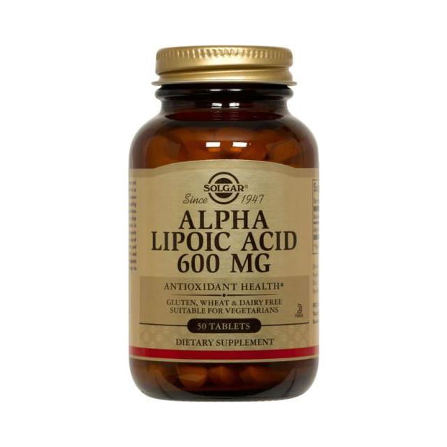 Alpha Lipoic Acid 600 mg Solgar