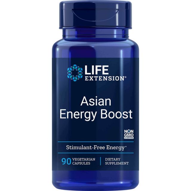 Asian Energy Boost 90 vcaps Life Extension