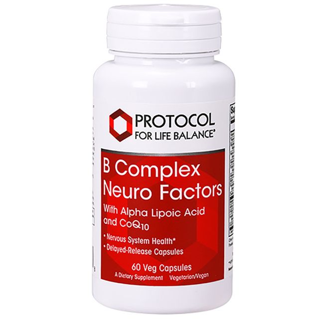 B Complex Neuro Factors 60 vegcaps Protocol For Life Balance 