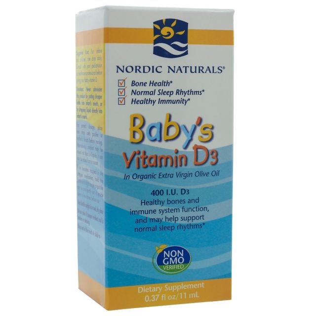 Baby's Vitamin D3 0.37 oz (11ml) Nordic Naturals