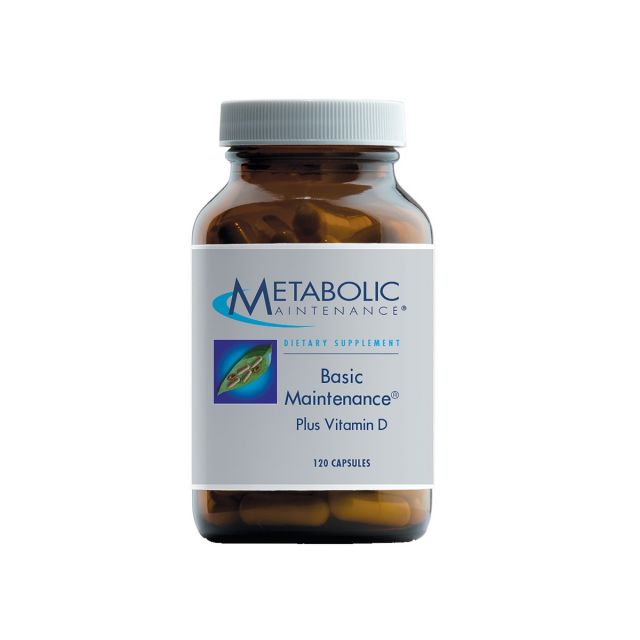 Basic Maintenance Plus Vitamin D 120 vcaps Metabolic Maintenance