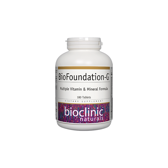 BioFoundation-G 180 tabs by Bioclinic Naturals