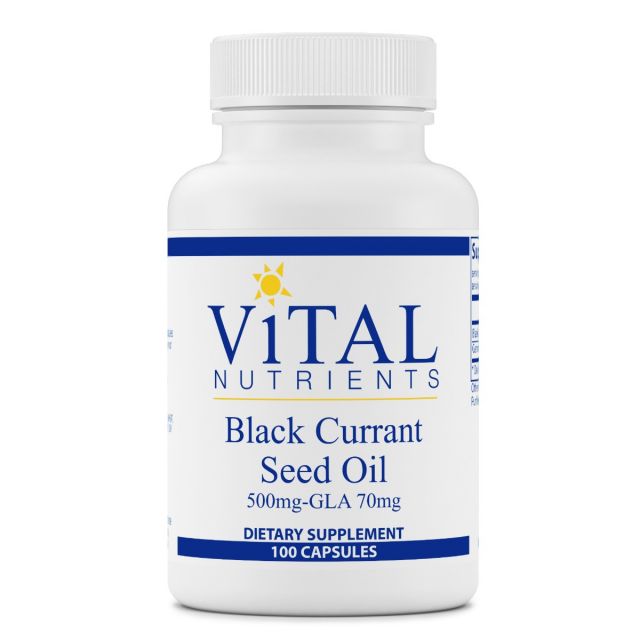 Black Currant Seed Oil 500mg-GLA 70mg