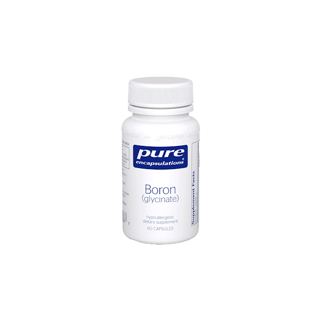 Boron glycinate pure encapsultions