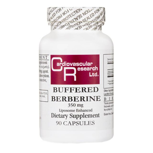 Buffered Berberine 350 mg 90 caps Ecological Formulas / Cardiovascular Research