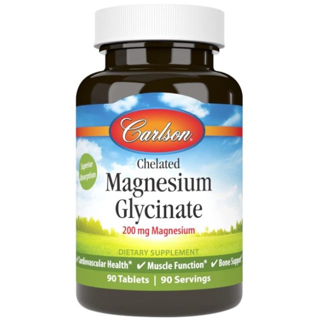 Chelated Magnesium 200 mg 90 tabls