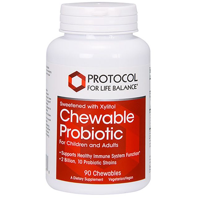 Chewable Probiotic 90 chews Protocol For Life Balance