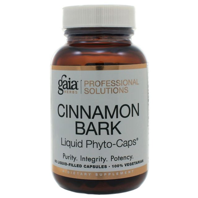 Cinnamon Bark 60 lvcaps Gaia Herbs
