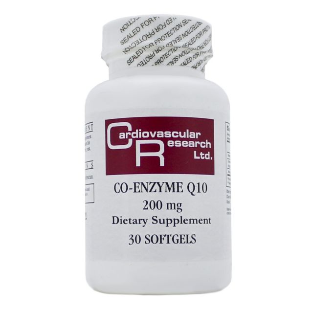 Co-Enzymen Q10 200 mg 30 sgels Ecological Formulas / Cardiovascular Research