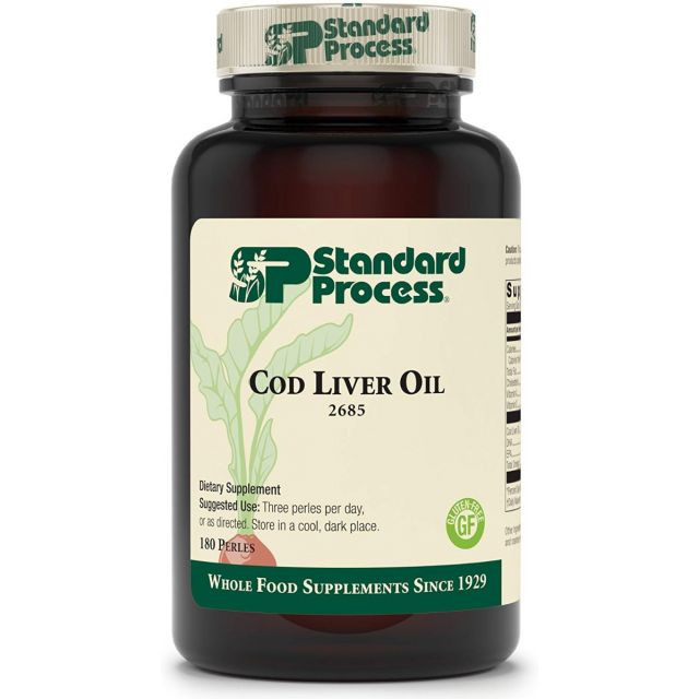 Cod Liver Oil 180 perles Standard Process