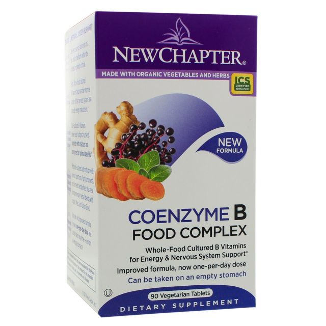 Coenzyme B Food Complex 90 vtabs New Chapter