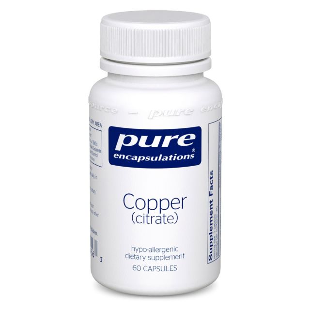 Copper (Citrate) pure encapsulations