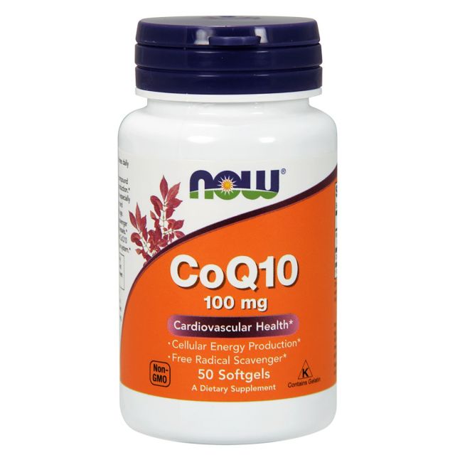 CoQ10 100 mg 50 softgels Now