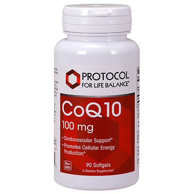 CoQ10 100 mg 90 gels Protocol For Life Balance