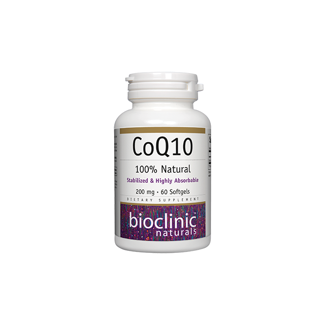 CoQ10 200mg 60 sgels by Bioclinic Naturals