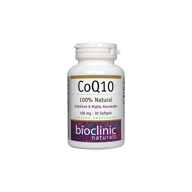 CoQ10 400mg 30 sgels by Bioclinic Naturals