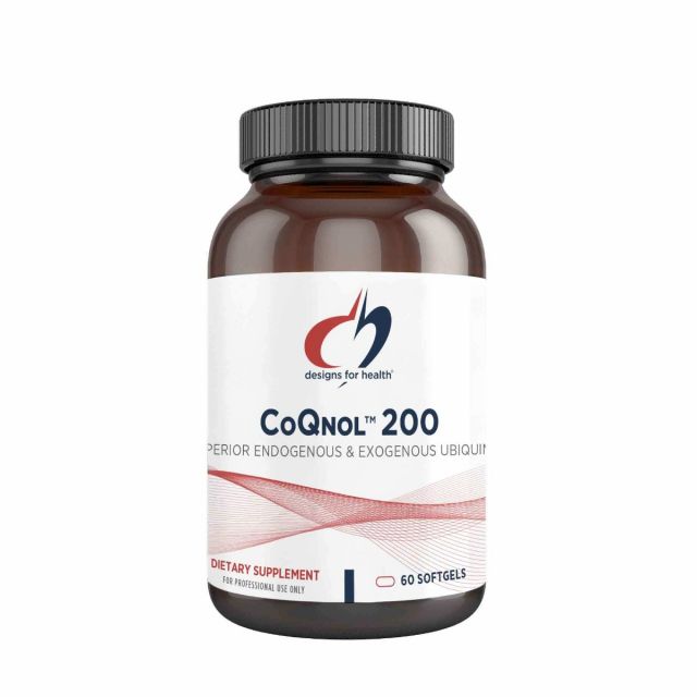CoQnol (Ubiquinol) 200mg Designs for Health.jpg