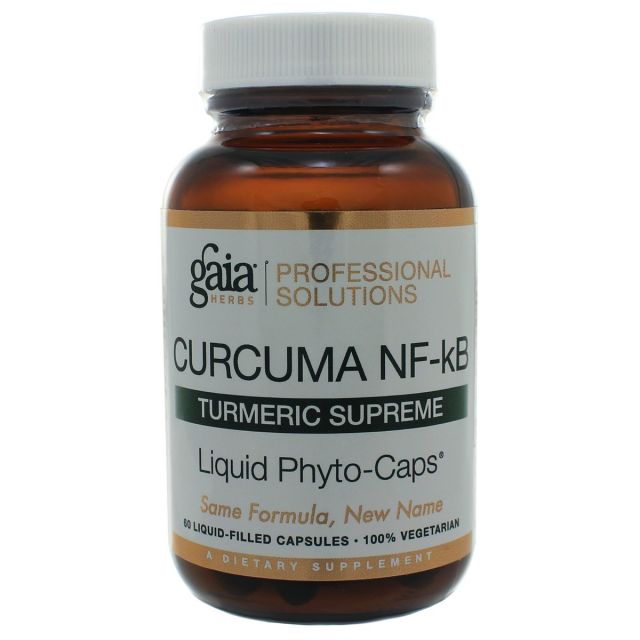 Curcuma NF-kB: Turmeric Supreme 60 caps Gaia Herbs