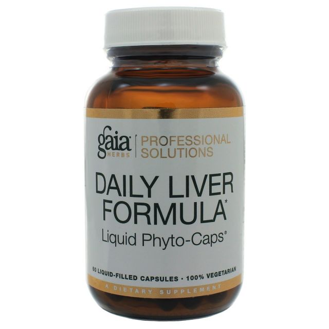 Daily Liver Formula (formerly Liver Health) 60 lvcaps Gaia Herbs 