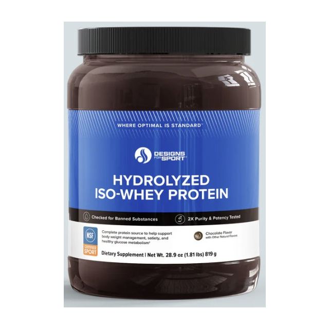 Designs for Sport Hydrolyzed ISO-Whey Protein Chocolate