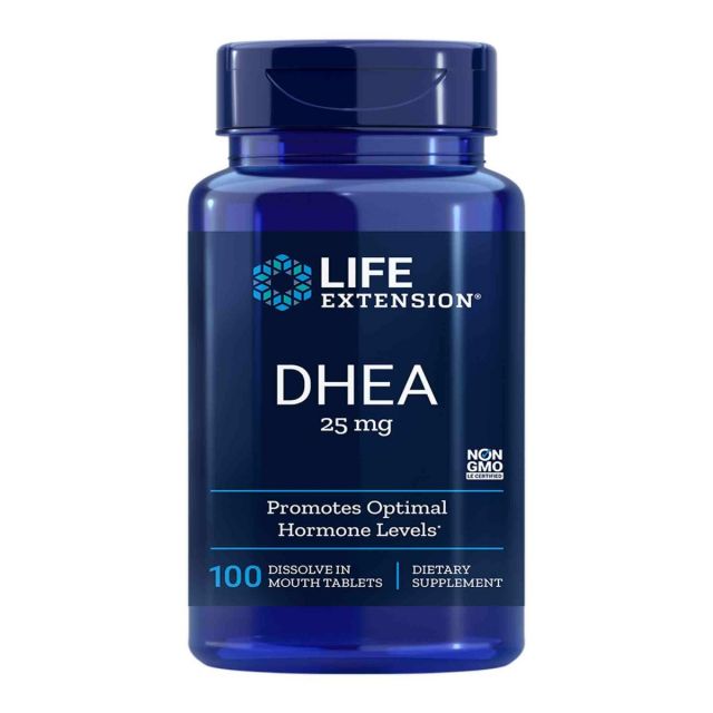 DHEA 25mg 100 tabs Life Extension