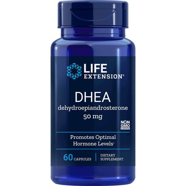 DHEA dehydroepiandrosterone 50 mg Life Extension