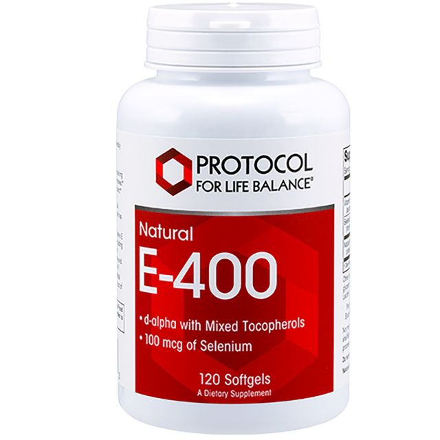 E-400 120 gels Protocol For Life Balance