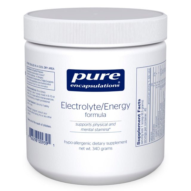Electrolyte / Energy Formula powder pure encapsulations