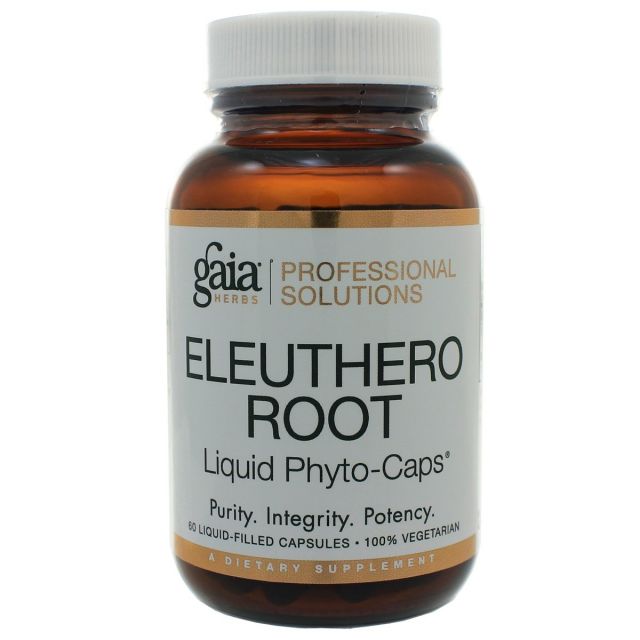 Eleuthero Root 60 lvcaps Gaia Herbs