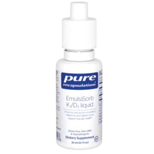 EmulsiSorb K2/D3 liquid Pure Encapsulations