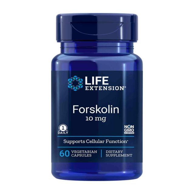 Forskolin 10 mg 60 vcaps Life Extension