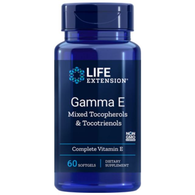Gamma E Mixed Tocopherols & Tocotrienols 60 sgels Life Extension