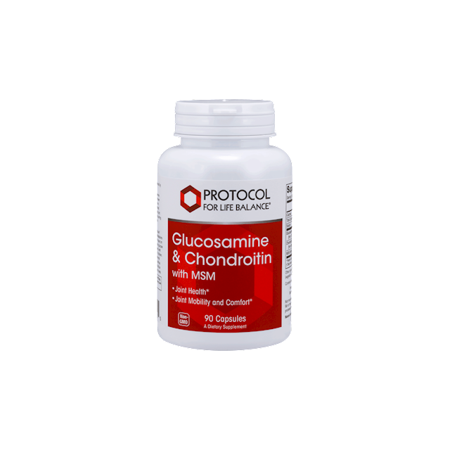 Glucosamine & Chondroitin with MSM 90 caps Protocol For Life Balance 